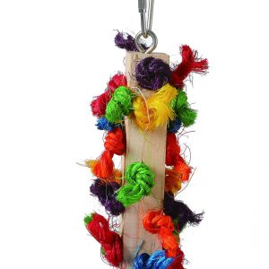 Mini Preening Block Parrot Toy